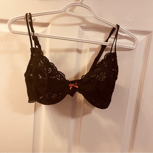 HEIDI KLUM BLACK LACE BRA - Picture 2 of 6